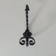 Vintage wrought iron coat rack