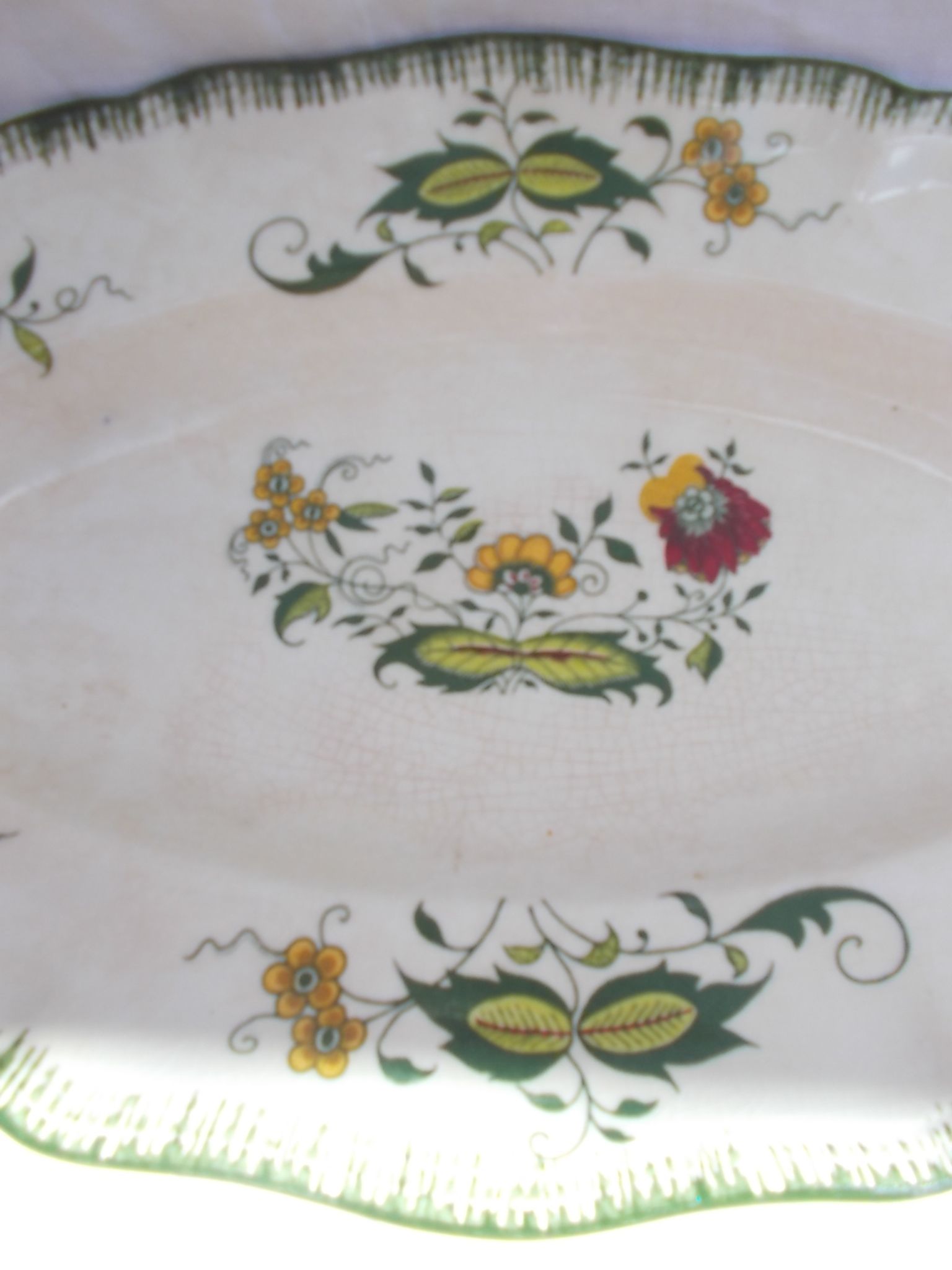 Sarreguemines plate