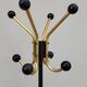 Vintage Parrot Coat Rack with balls 1950s design