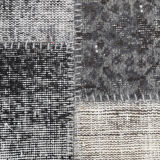 Tapis vintage patchwork turc