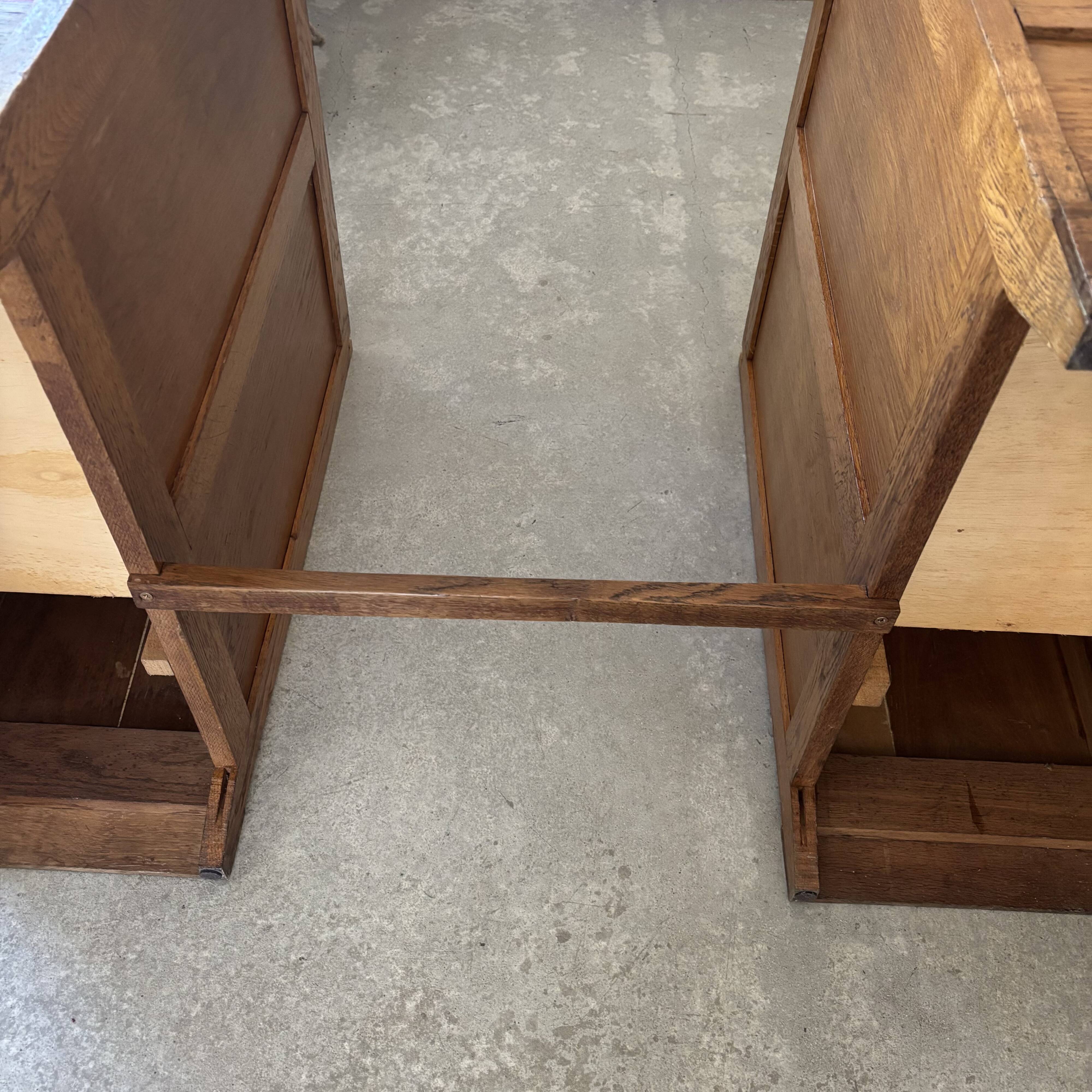 Wooden desk