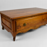 Dining coffee table with sliding top, France, XXth