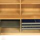Scandinavian oak library