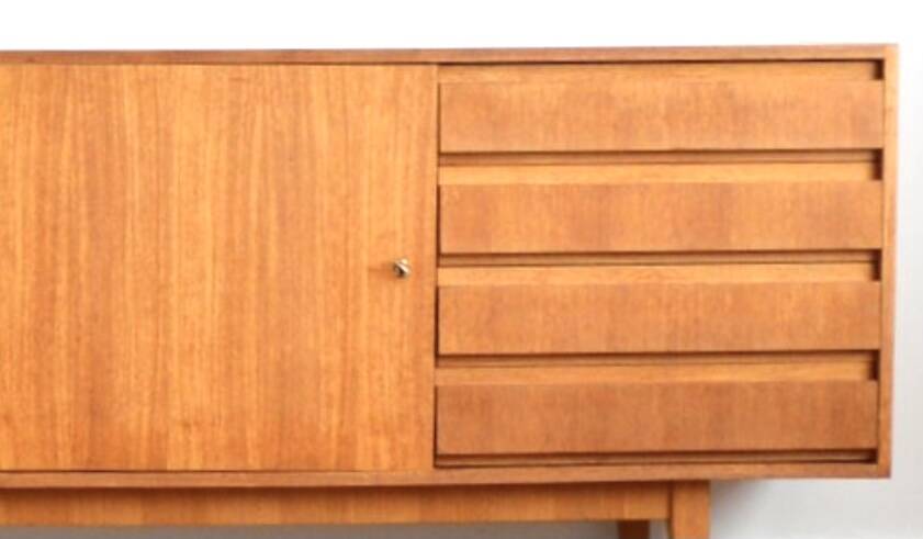 Vintage Scandinavian teak sideboard