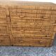 Commode rotin vintage