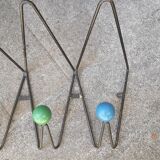 Wall coat rack
