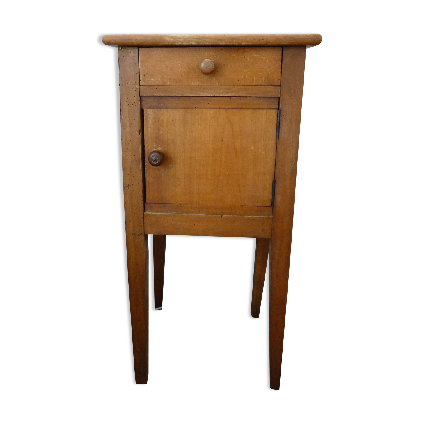 Rustic bedside table