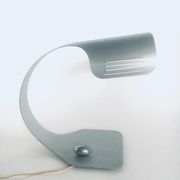 Aluminium Colomba Design Desk Lamp by Walter & Moretti, France, 1972
