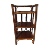 Rattan shelf