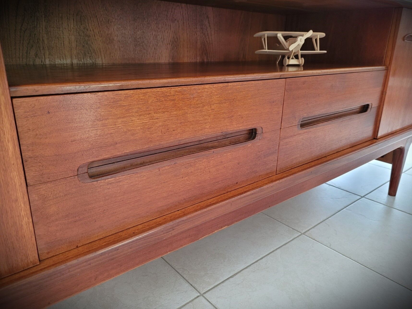 Scandinavian design in teak