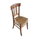 Old straw chair