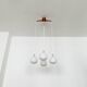 Opaline Cascading Lamp by Uno and Östen Kristiansson for Luxus