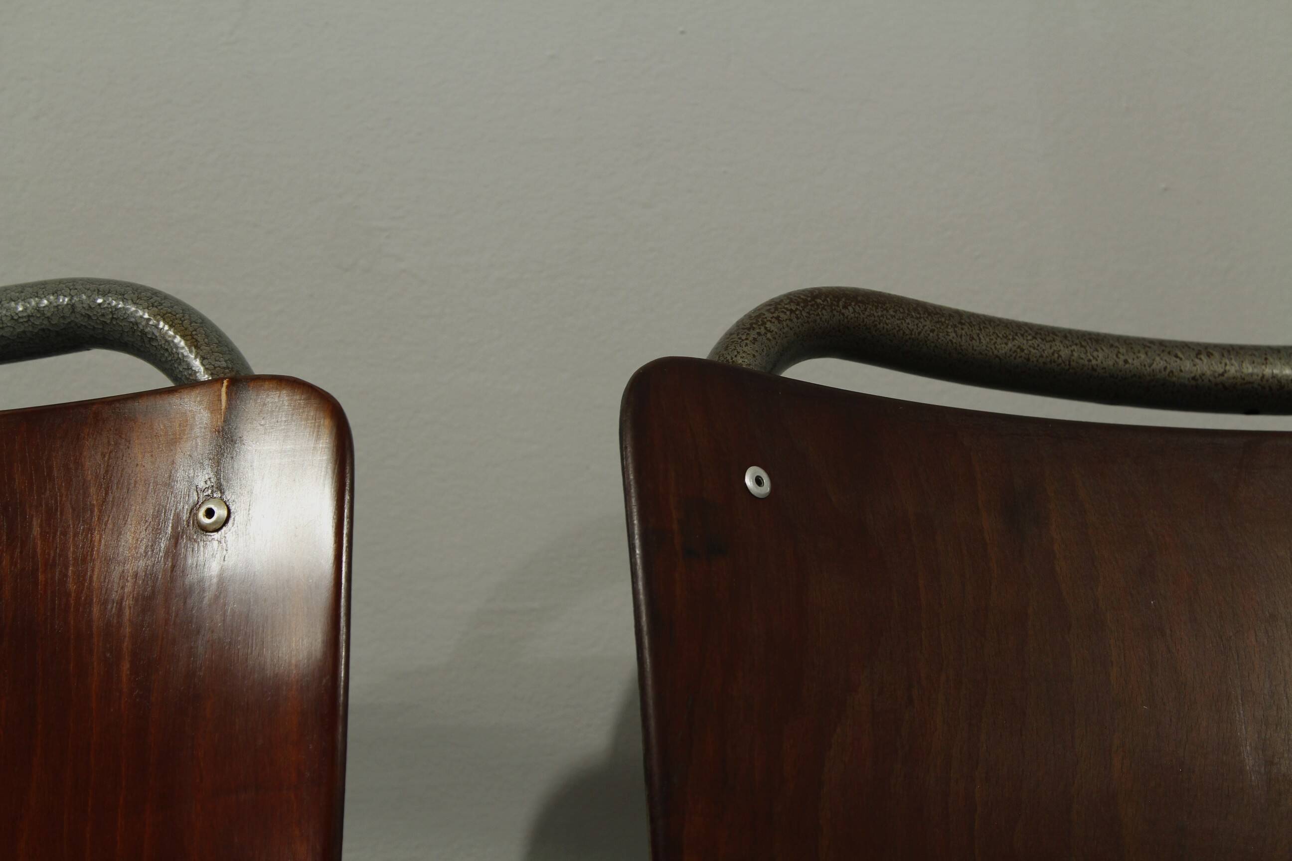 Model 106 Chairs by W. H. Gispen for Delft, 1950s, Set of 6