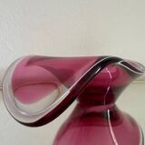 Scandinavian blown glass bowl Paul Kedelv 1950s