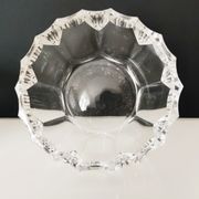 Set of 3 cups including one signed Val Saint Lambert