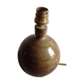 Pied de lampe en grès sauvage
