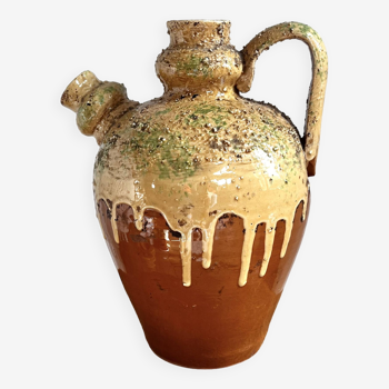 Gargoulette pitcher/jug old pottery