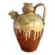 Gargoulette pitcher/jug old pottery