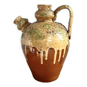 Gargoulette pitcher/jug old pottery