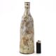 Ceramic bottle vase by Alexandre Kostanda, Vallauris, 1960s