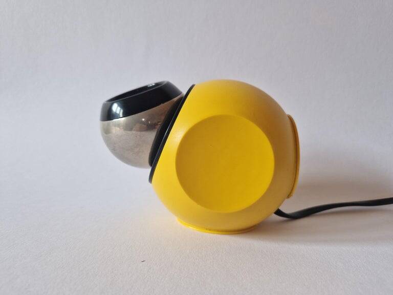 Rare Midcentury Table Magnetic Halogen Lamp AKA, Space Age, Germany, 1970s