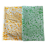 Set of two seventies Descamps Tergal bolster cases