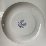 Johnson Brothers Chanticleer blue and white set of 3 plates