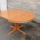 Extendable round table in elm