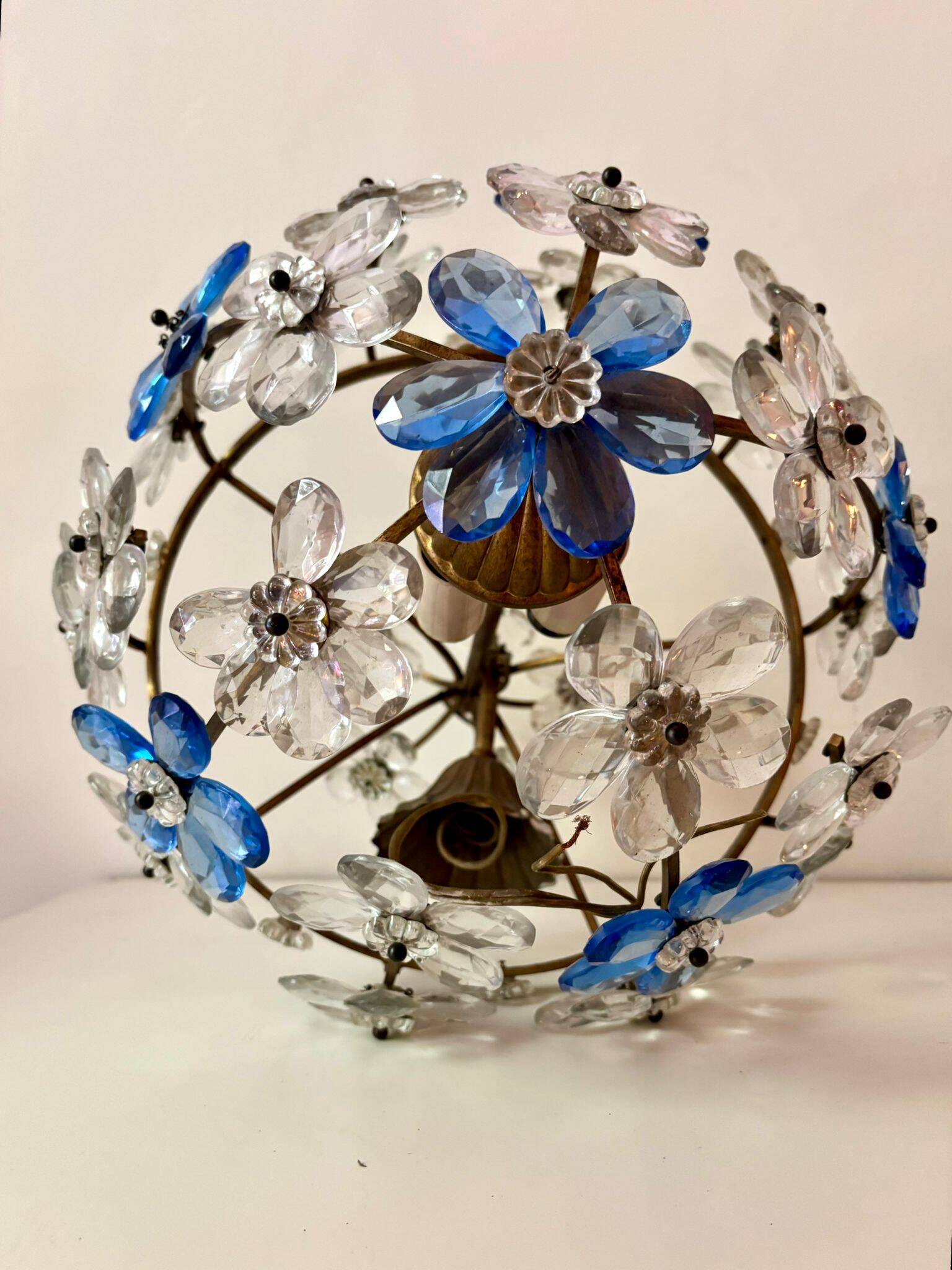 Italian Murano glass lamp from the 20th century.