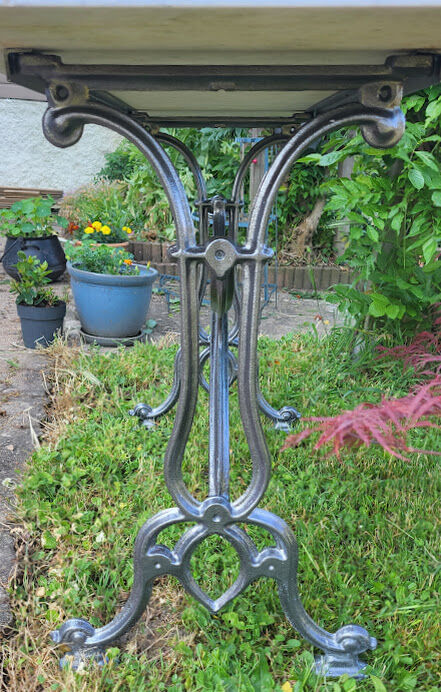 Vintage bistro table