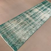 Tapis turc runner 288x84 cm laine vintage