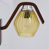 Mid-century Wall Lamp by Drevo Humpolec, 1960’s.