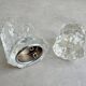 2 Vintage Scandinavian ice class candle holders