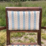 Vintage bridge armchair