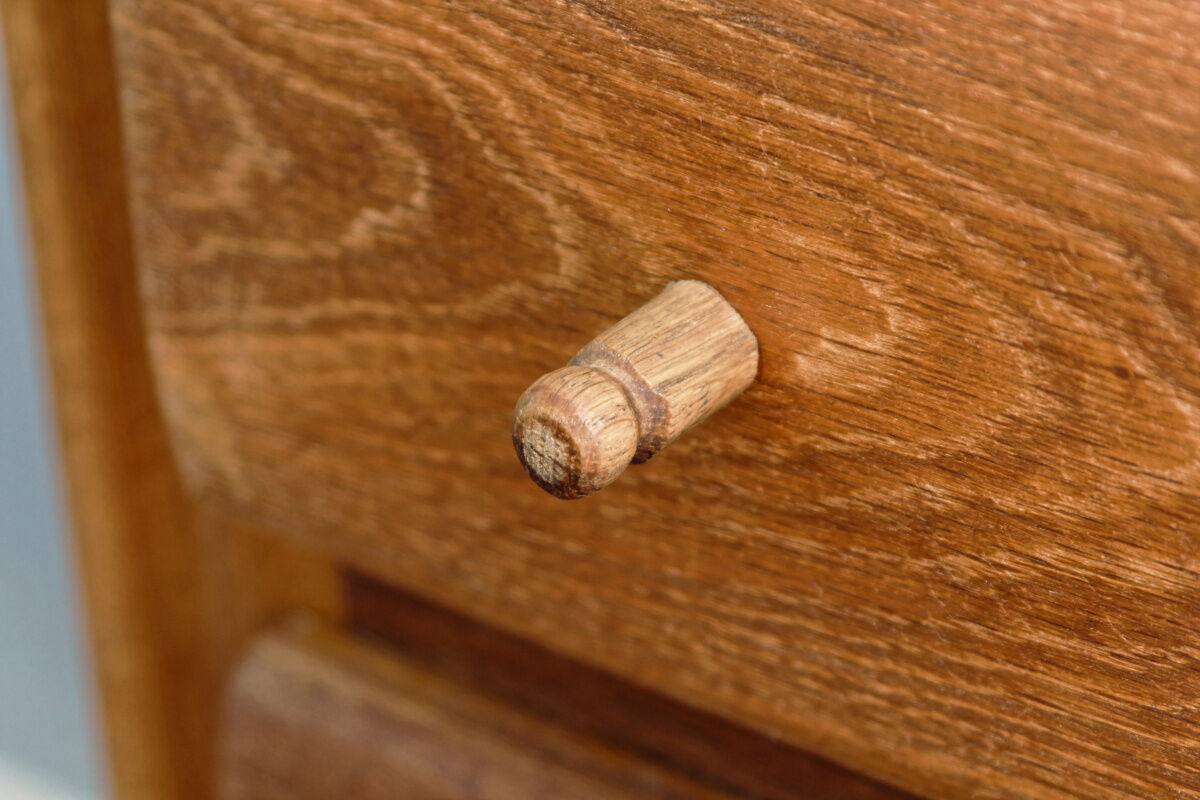 Chest of drawers light oak, 50s