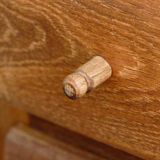 Chest of drawers light oak, 50s