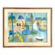 Large gouache painting “La Chaume”