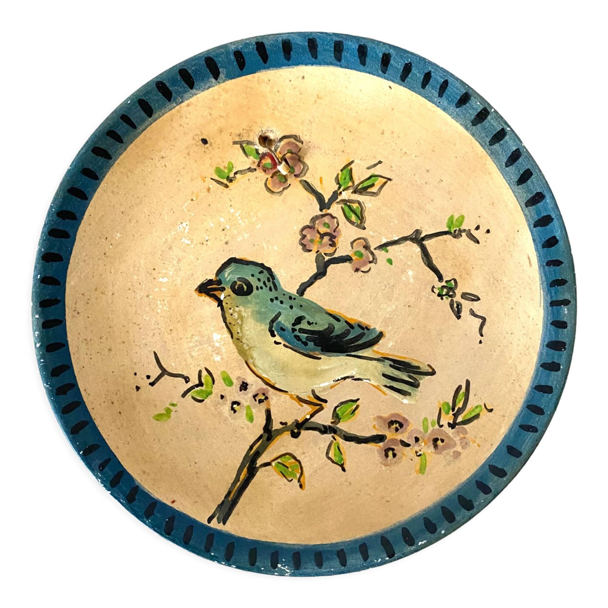 Decorative bird plate