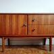 Enfilade furniture tv Scandinavian teak 60s