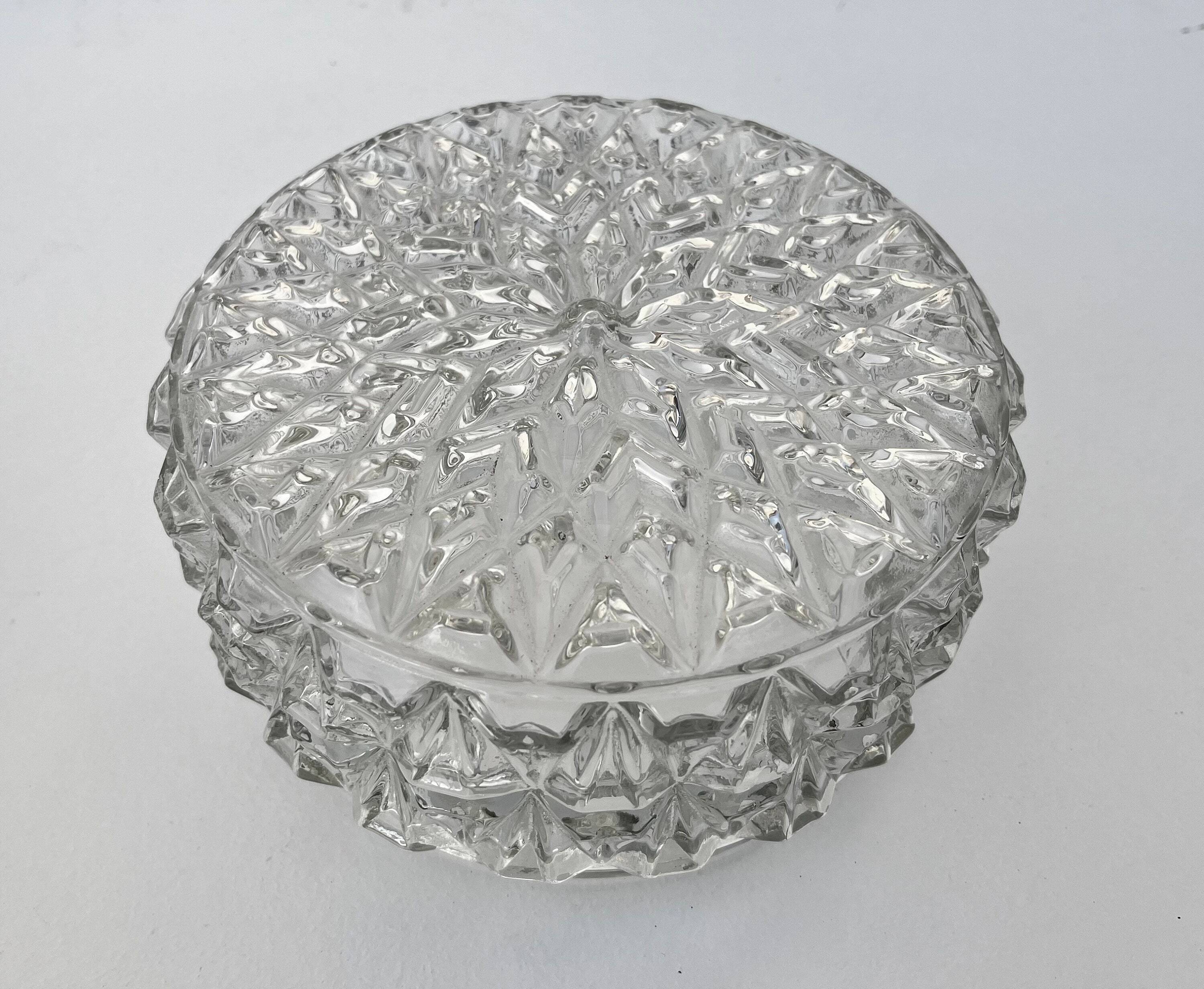 70s radial star round ceiling light