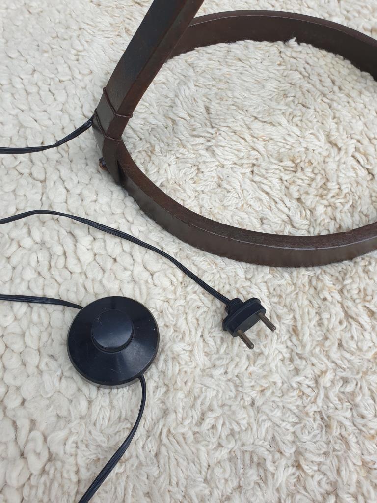 Ironwork floor lamp Jean-Pierre Ryckaert 1950, France