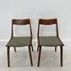 Teak Boomerang Dining Chairs by A.E.Christensen set of 2