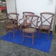 4 bistro armchairs
