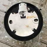 Glass ceiling lamp or wall lamp