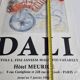DALI exhibition poster lithographs and engravings, the chariot of dawn, 1984, 38 x 60 cm