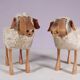 1960s sheep sculpture/stool by Peter Krafft Germany