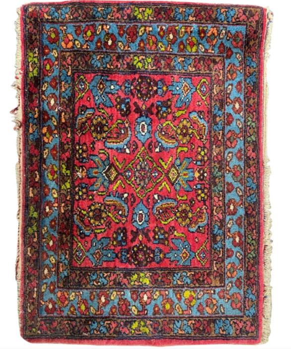 Mahal carpet late mid century 82x58cm
