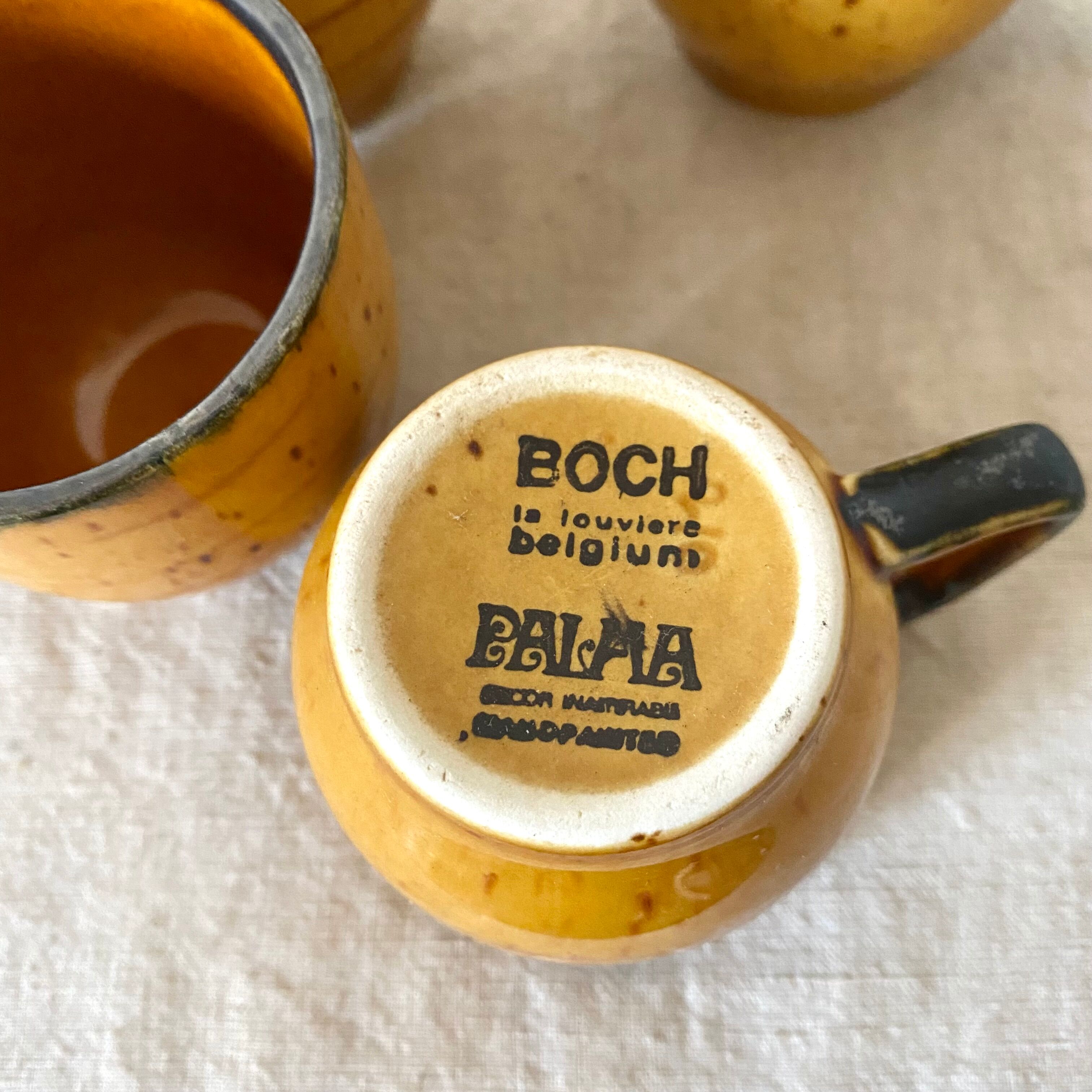 Tasses à café Boch Belgium