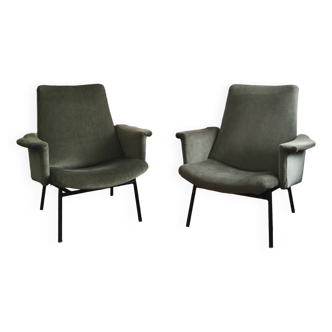 SK660 armchairs Pierre Guariche - Steiner