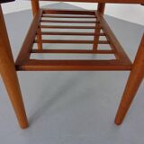 Teak Coffee Table by Holger Georg Jensen for Kubus, Denmark, 1960s